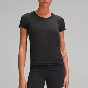 Black Lululemon Short Sleeve Swiftly Tech